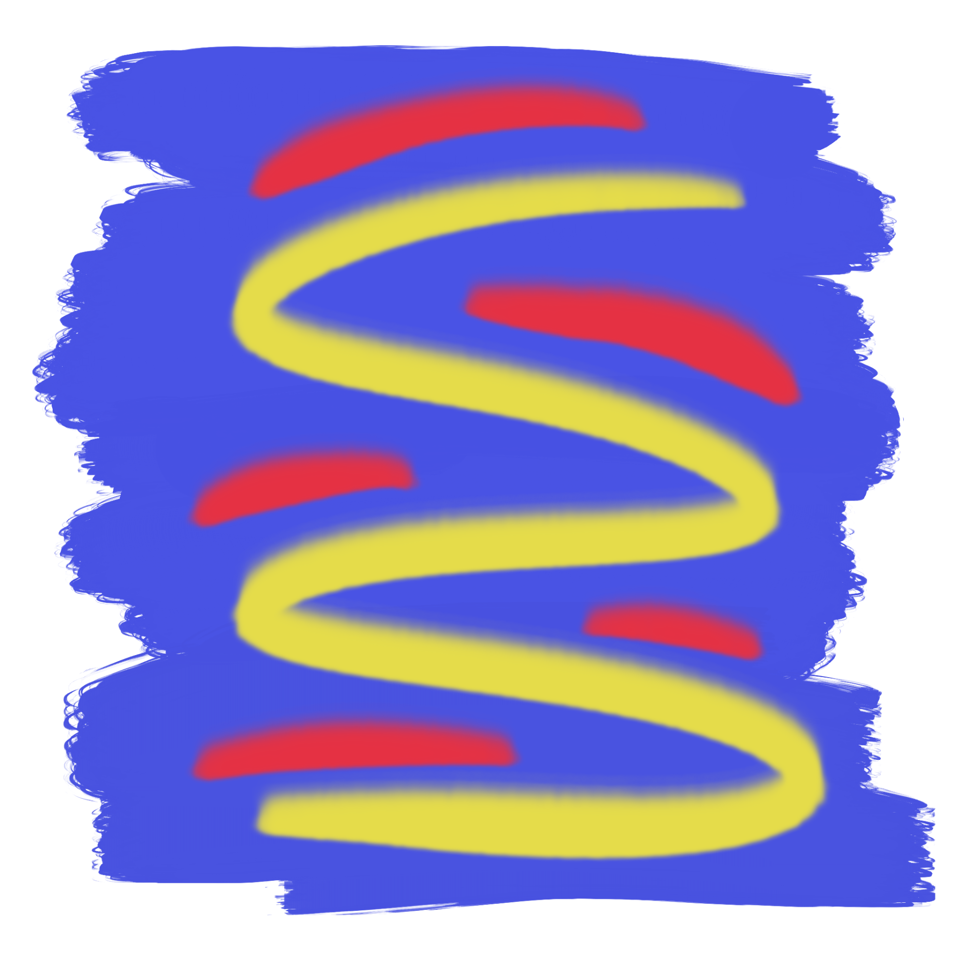 Aurora Borealis brush sample stroke
