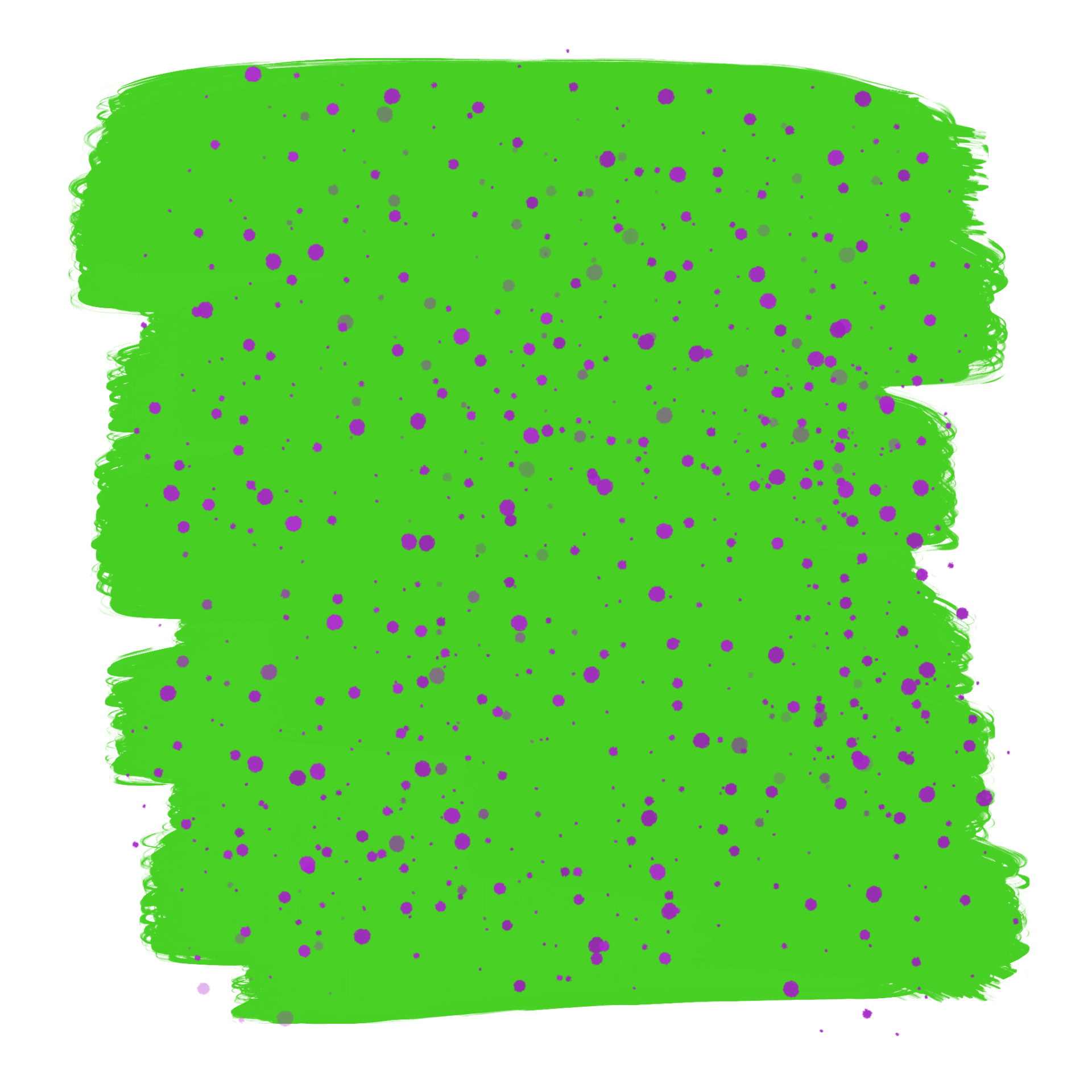 Dots brush sample stroke